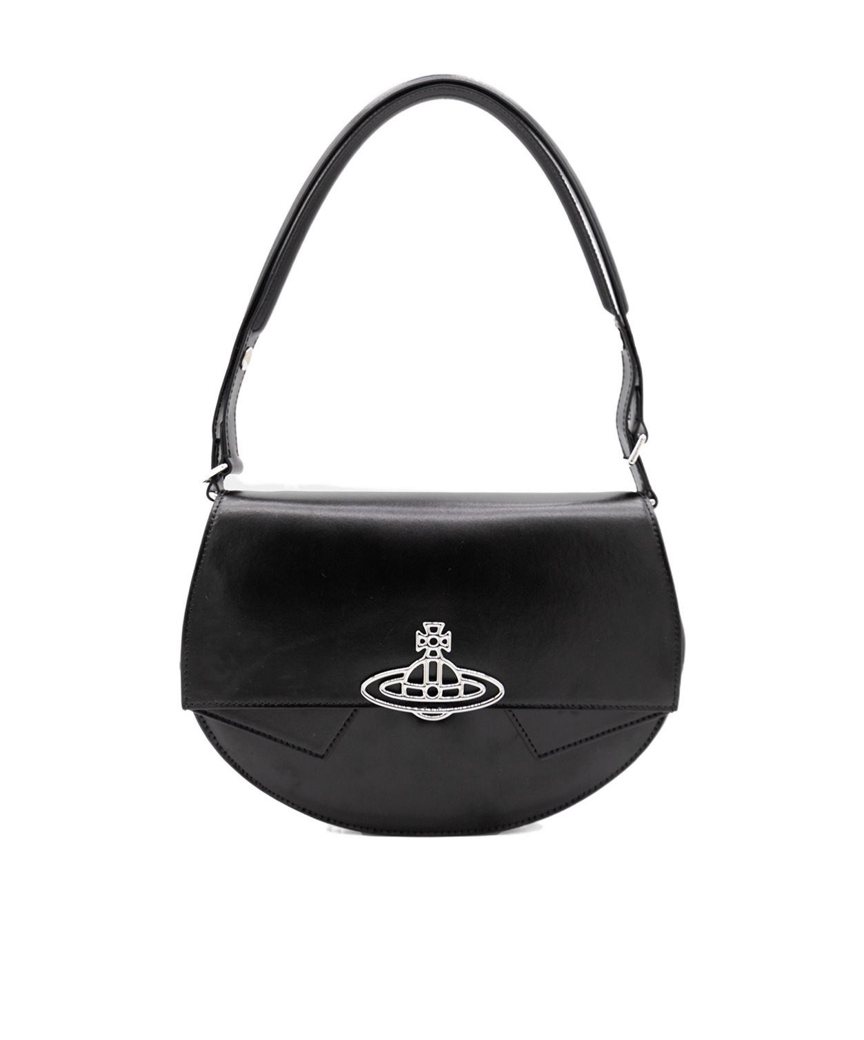 Vivienne Westwood Top Handle Handbag In Black