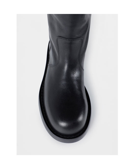 Ann Demeulemeester Osmo Boots In Grained In Black