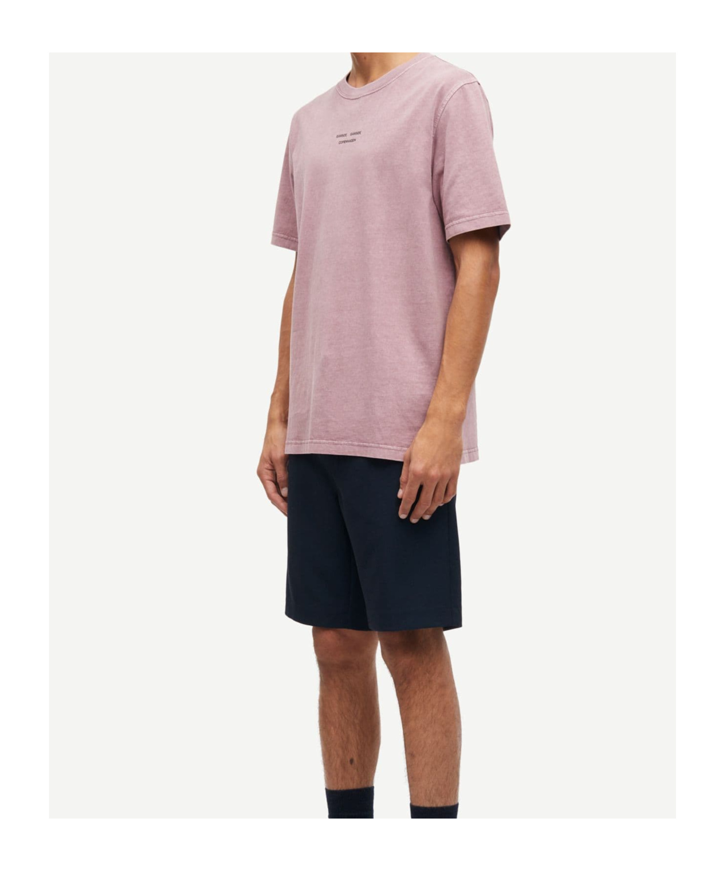 Samsoe & Samsoe Samarcus T-shirt In Pink