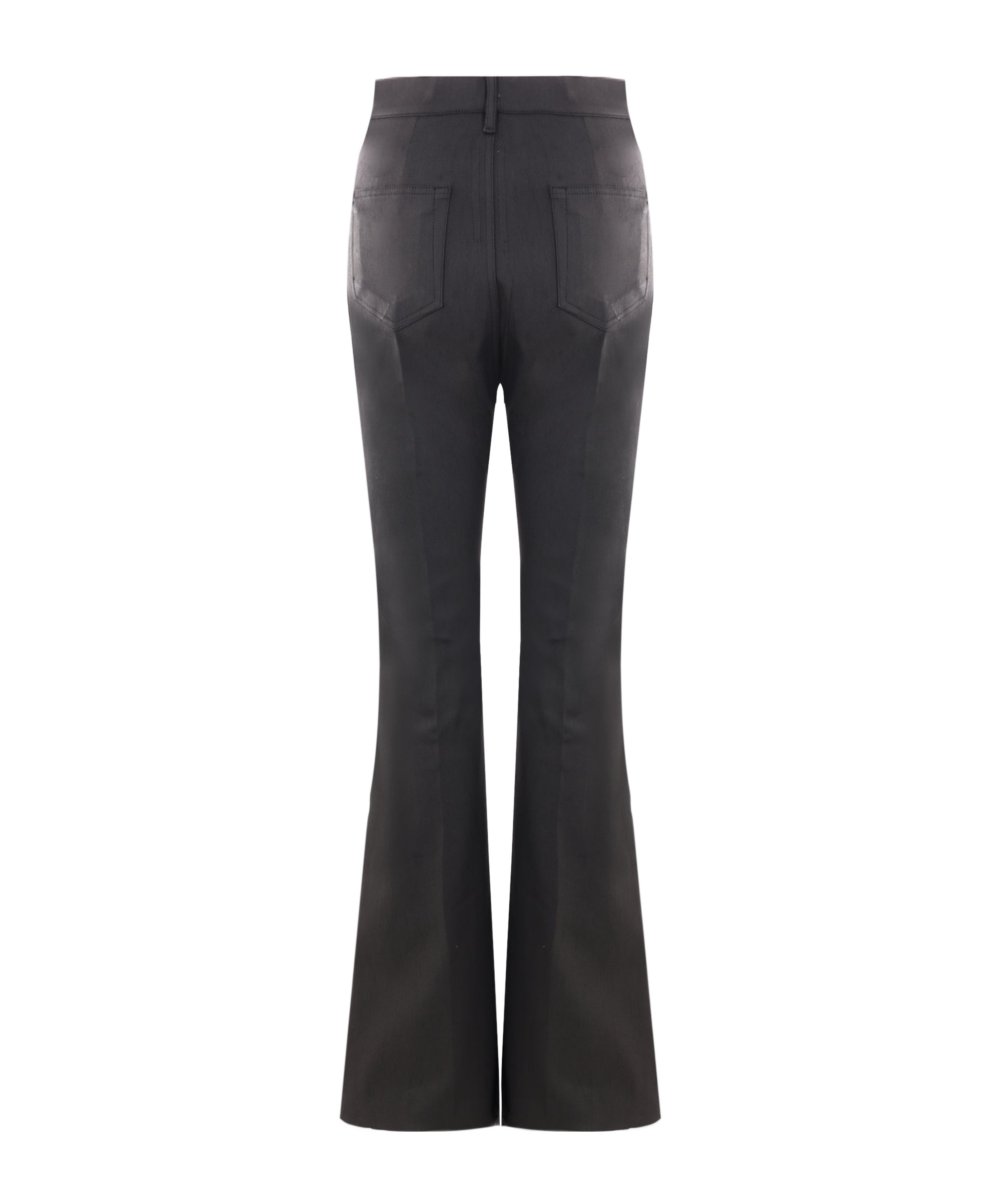 Rick Owens Bolan High-waist Bootcut Jeans In Black