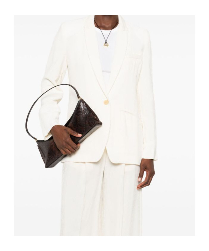 Forte Forte Long-sleeved Suit Jacket In Neutral