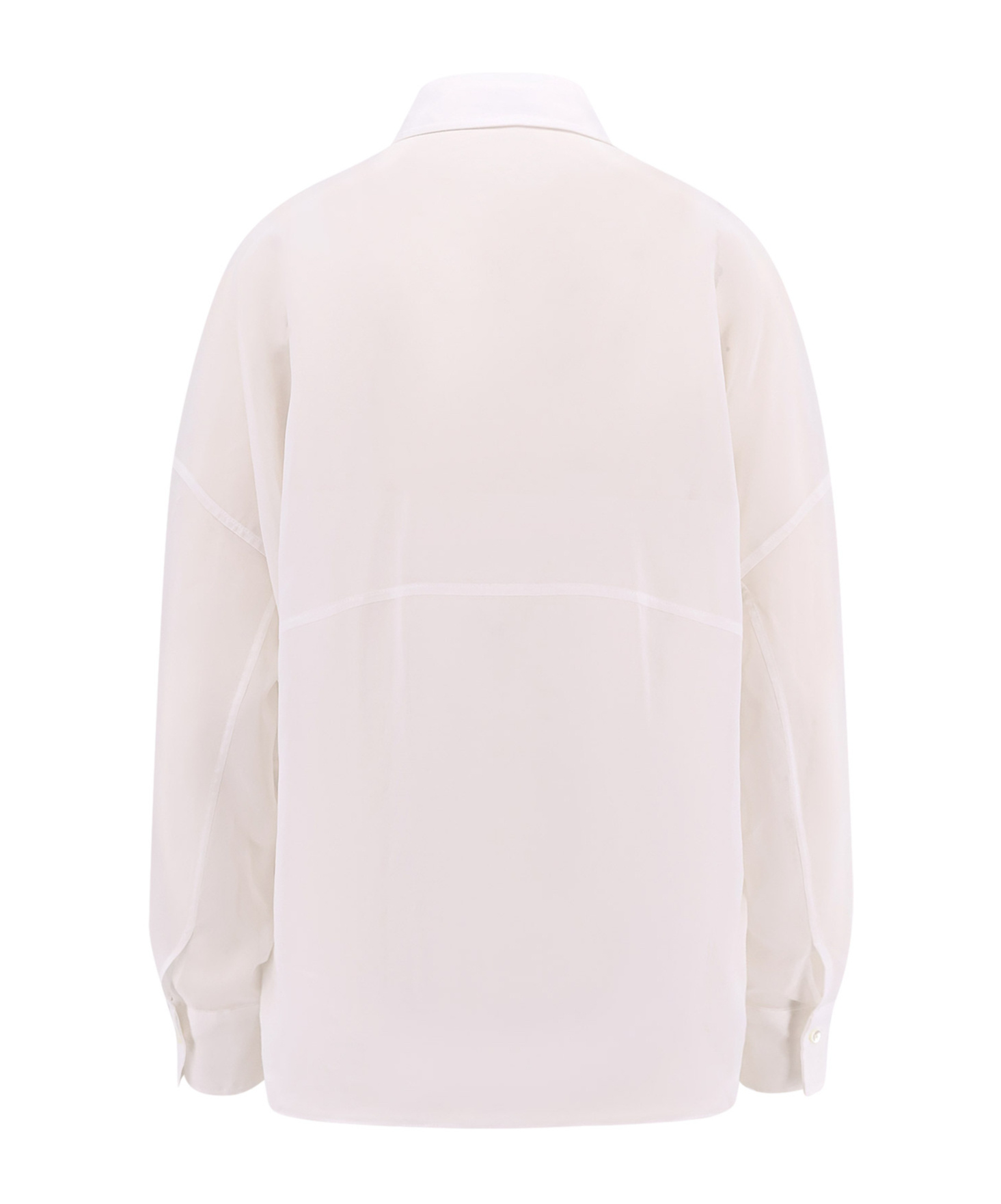 Brunello Cucinelli Long-sleeved Shirt In White