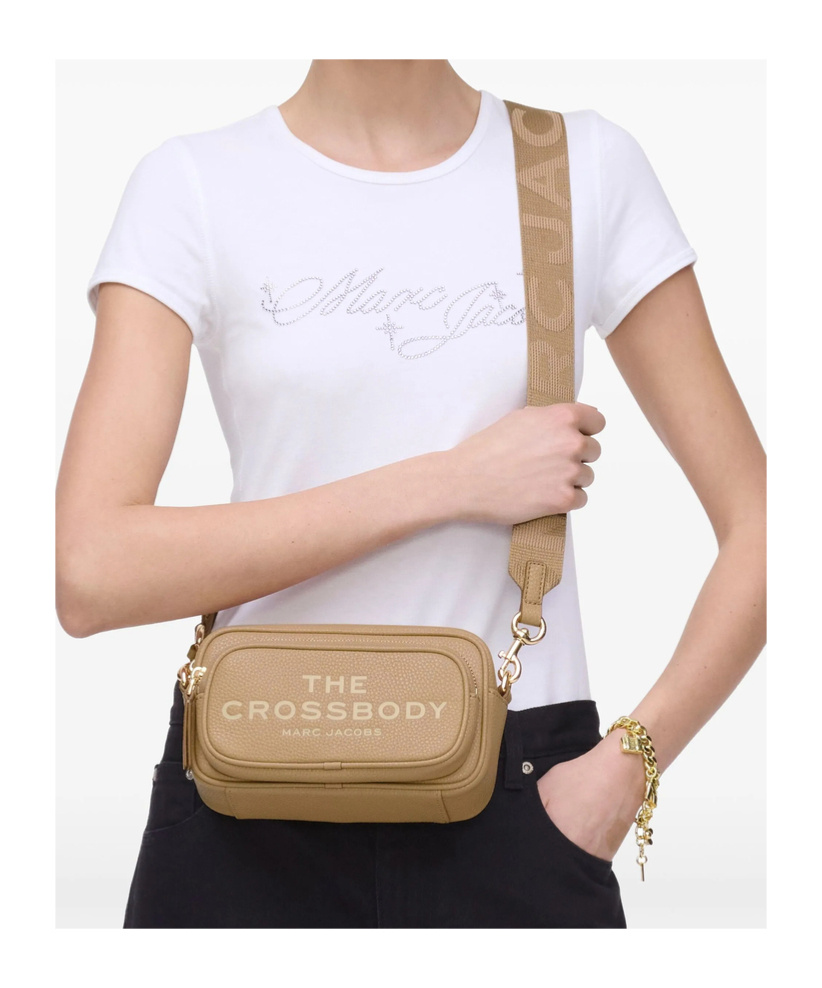 Marc Jacobs The Crossbody Leather Bag In Brown