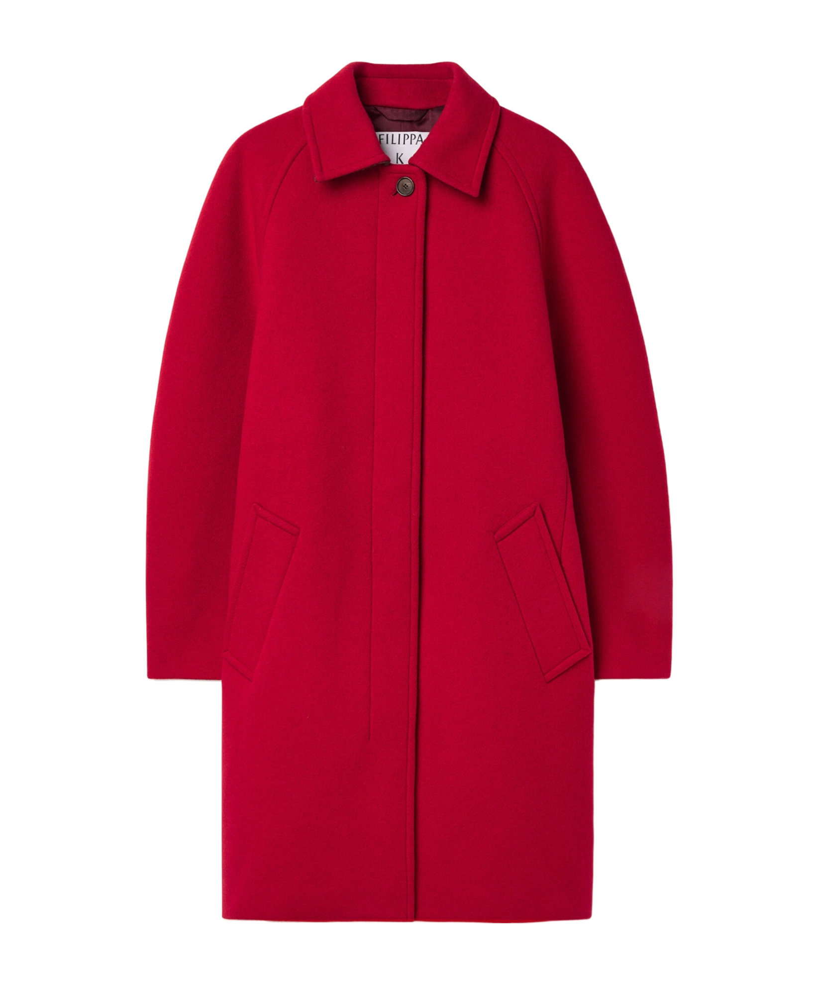 Filippa K Coats Bordeaux In Red