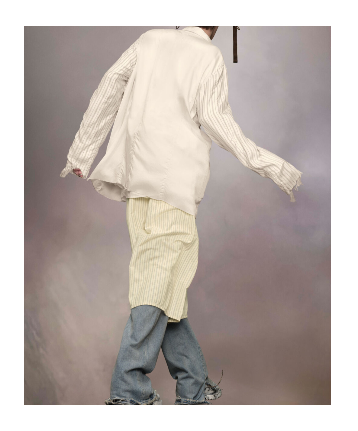Maison Margiela Anonymity Of The Lining Jacket In White