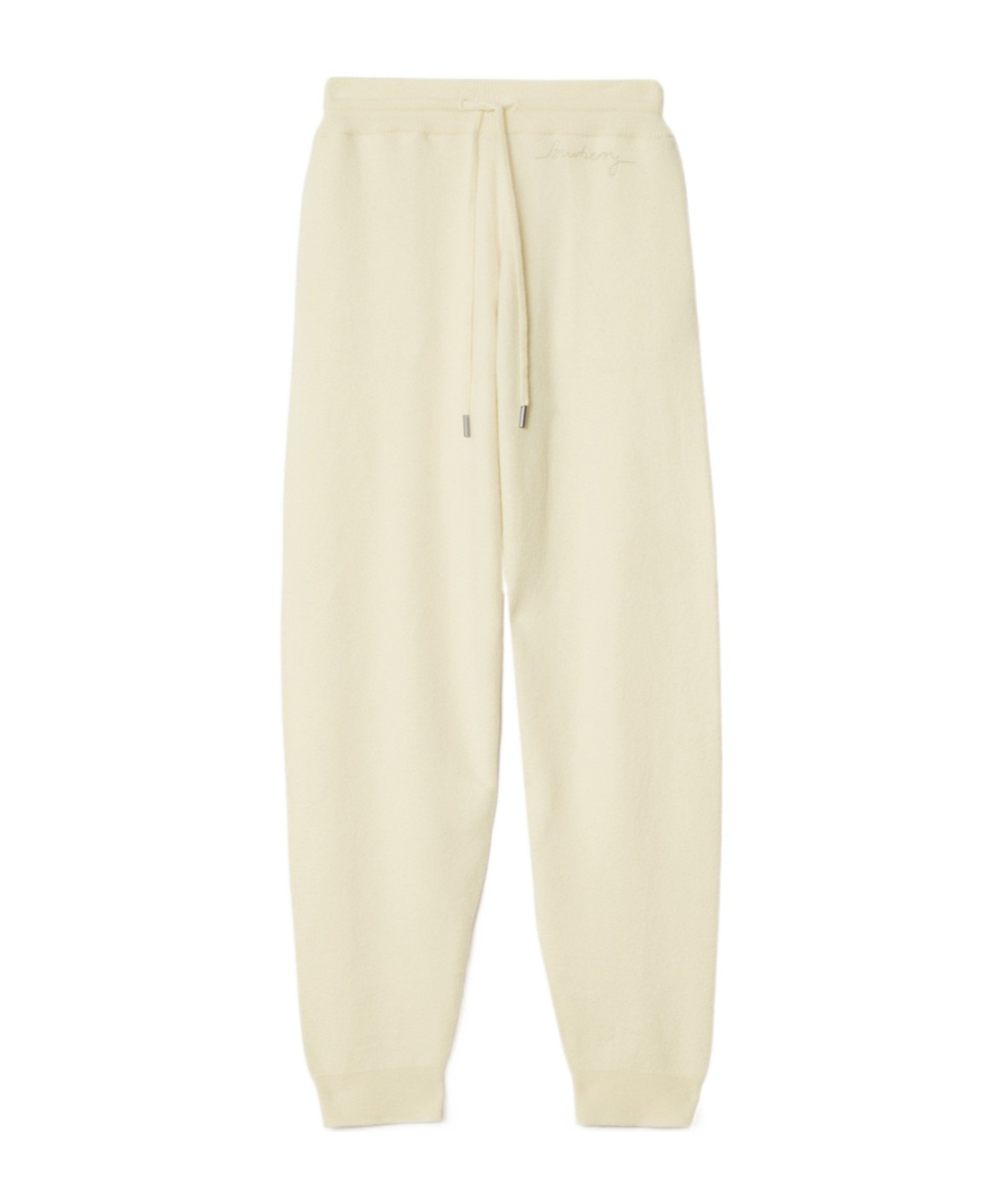 Burberry Wool Cashmere Blend Jogging Pants In Nutmeg