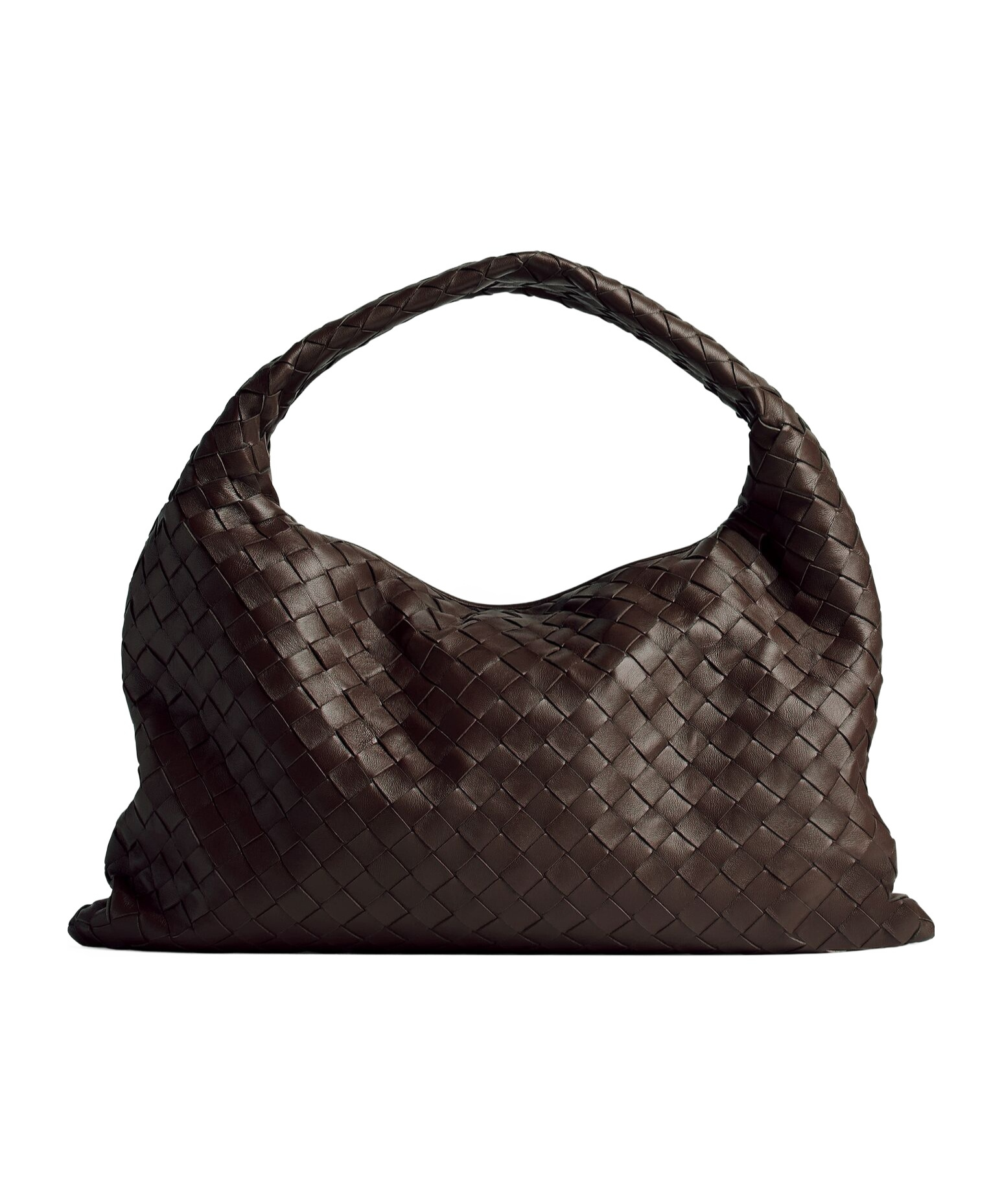 Bottega Veneta Small Hop Shoulder Backpack In Black