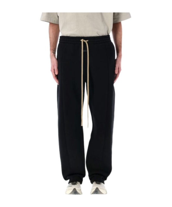 Fear Of God Straight-leg Drawstring Jogging Trousers In Black
