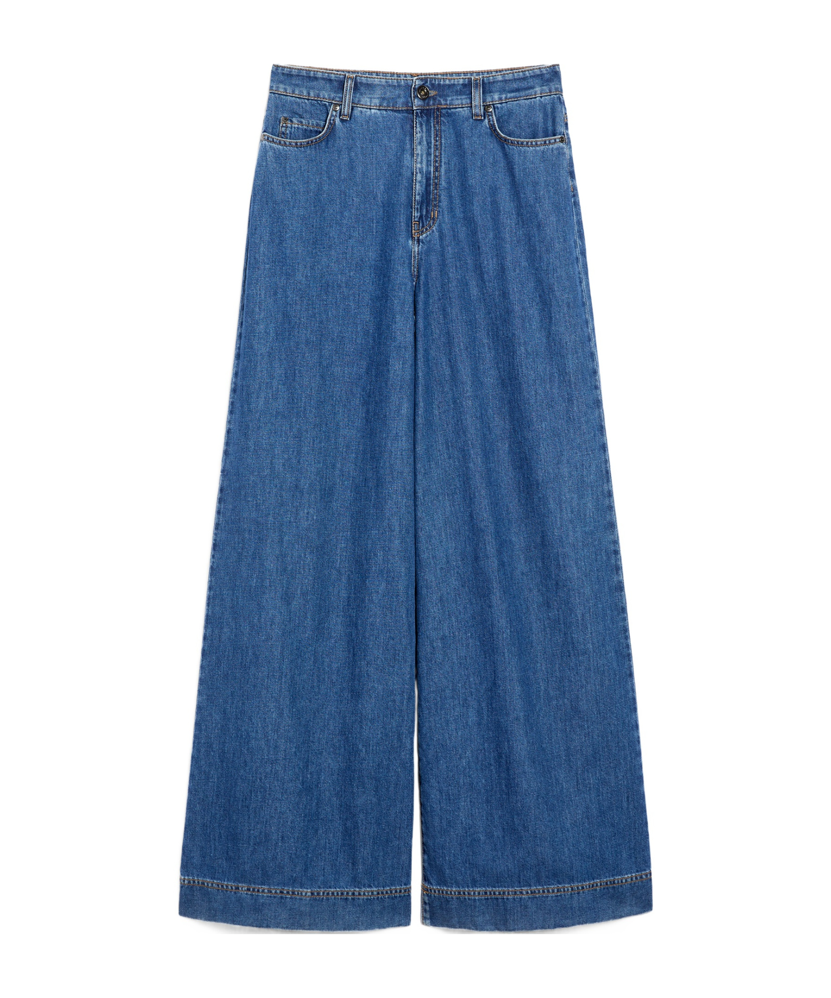 WEEKEND MAX MARA WIDE-LEG DENIM JEANS