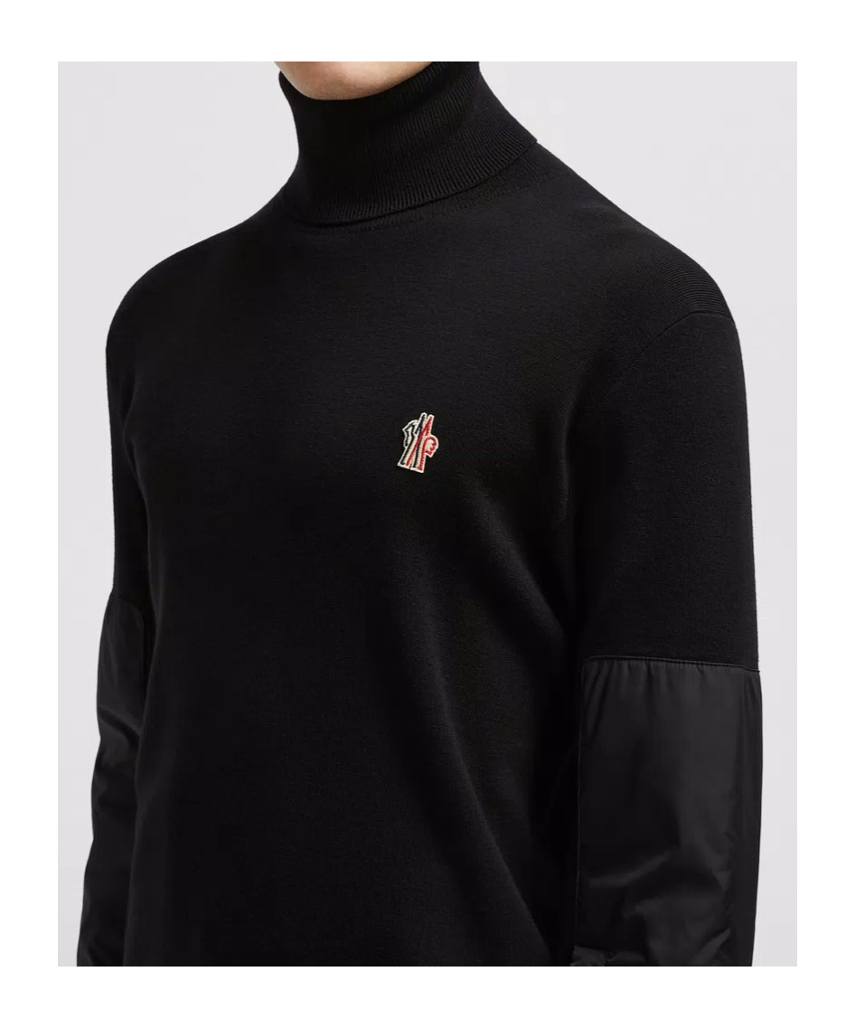 Moncler Sweaters In Black