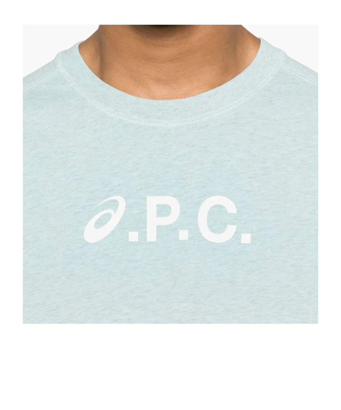 Apc A. P.c. X Asics Wind T-shirt In Blue