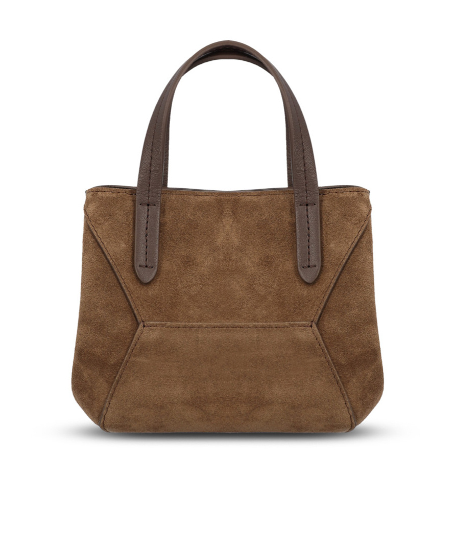 Brunello Cucinelli Bc Duo Embellished Mini Tote Bag In Green