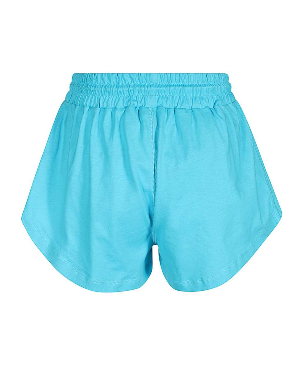 Msgm Loose Waist Shorts In Blue