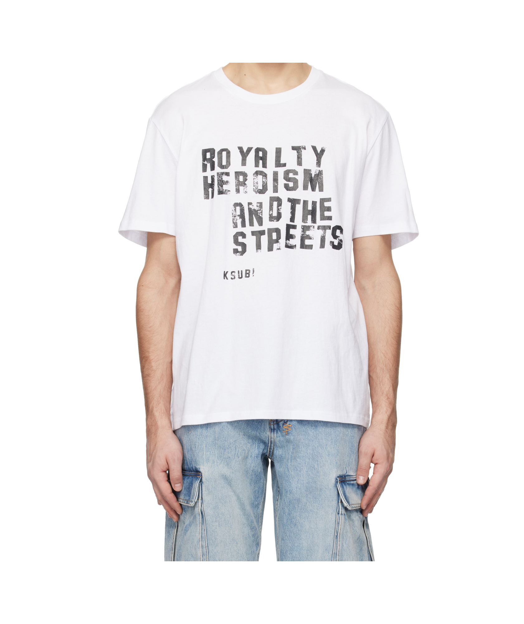 KSUBI WHITE HERO KASH T-SHIRT 