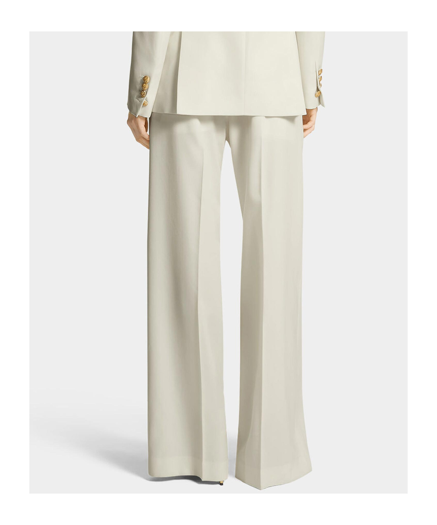 Dsquared2 Man Big Wool Pant In White
