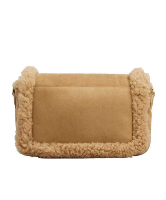 Roger Vivier Vic' Choc Flap Shoulder Bag In Brown