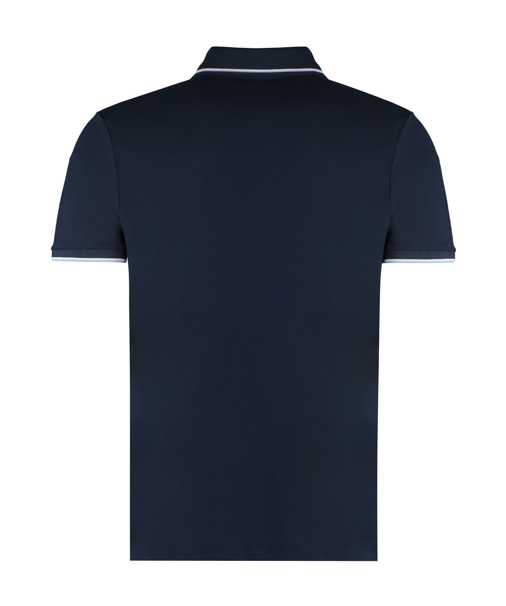 Paul & Shark Cotton Polo Shirt In Black