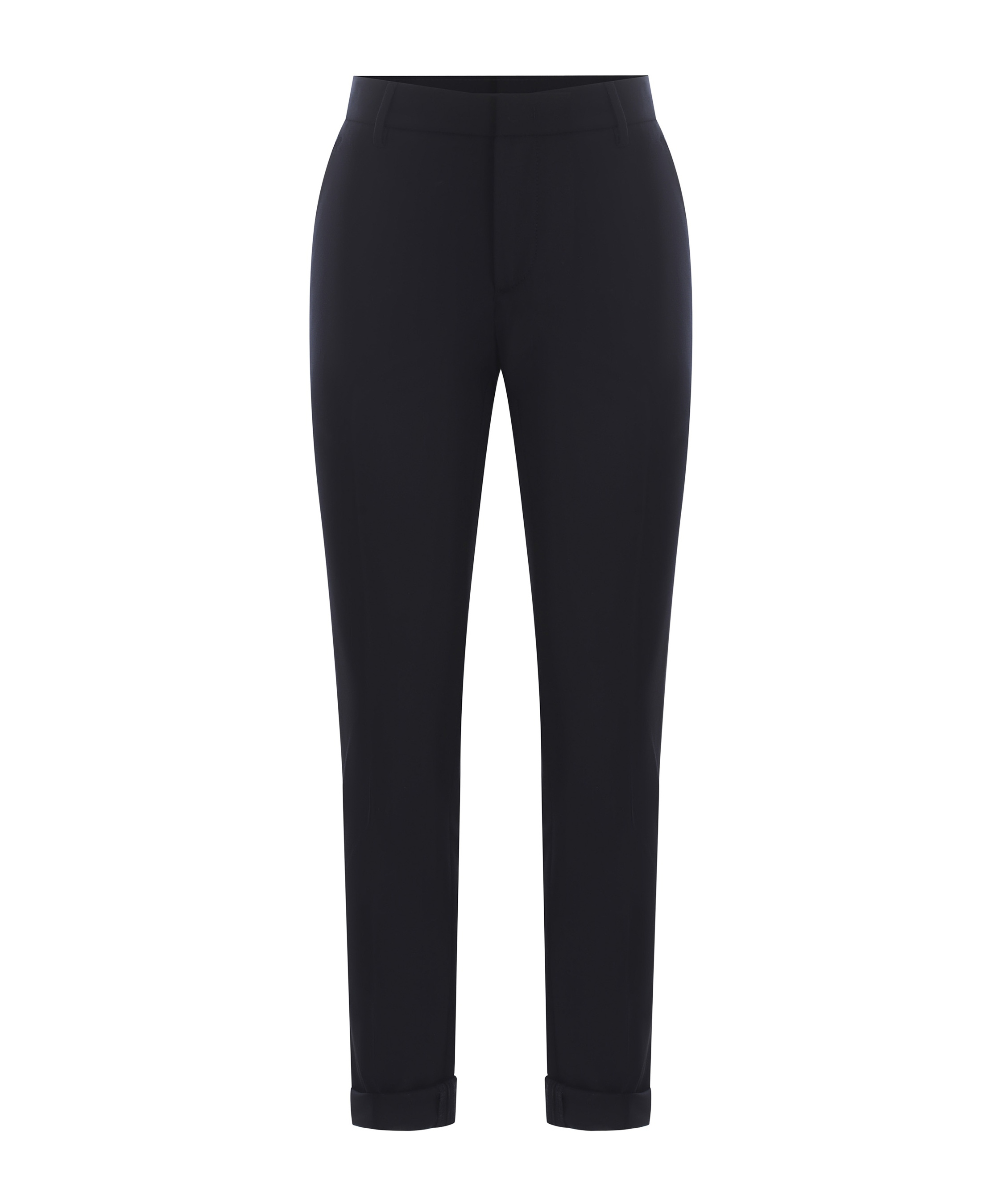 Dondup Gaubert Slim Flannel Trousers In Blue