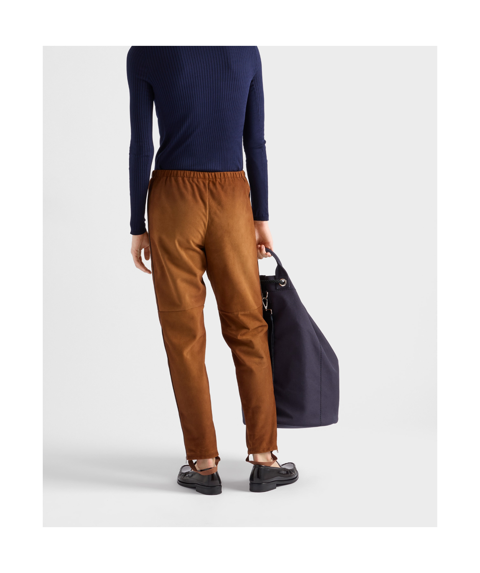 Prada Suede Trousers