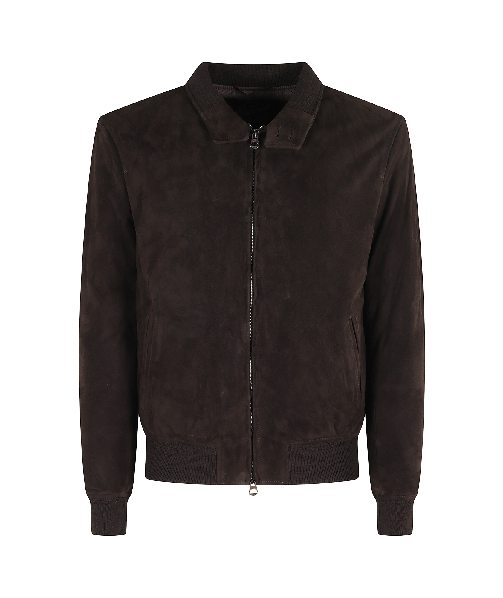 Stewart Zip Jacket In Brown