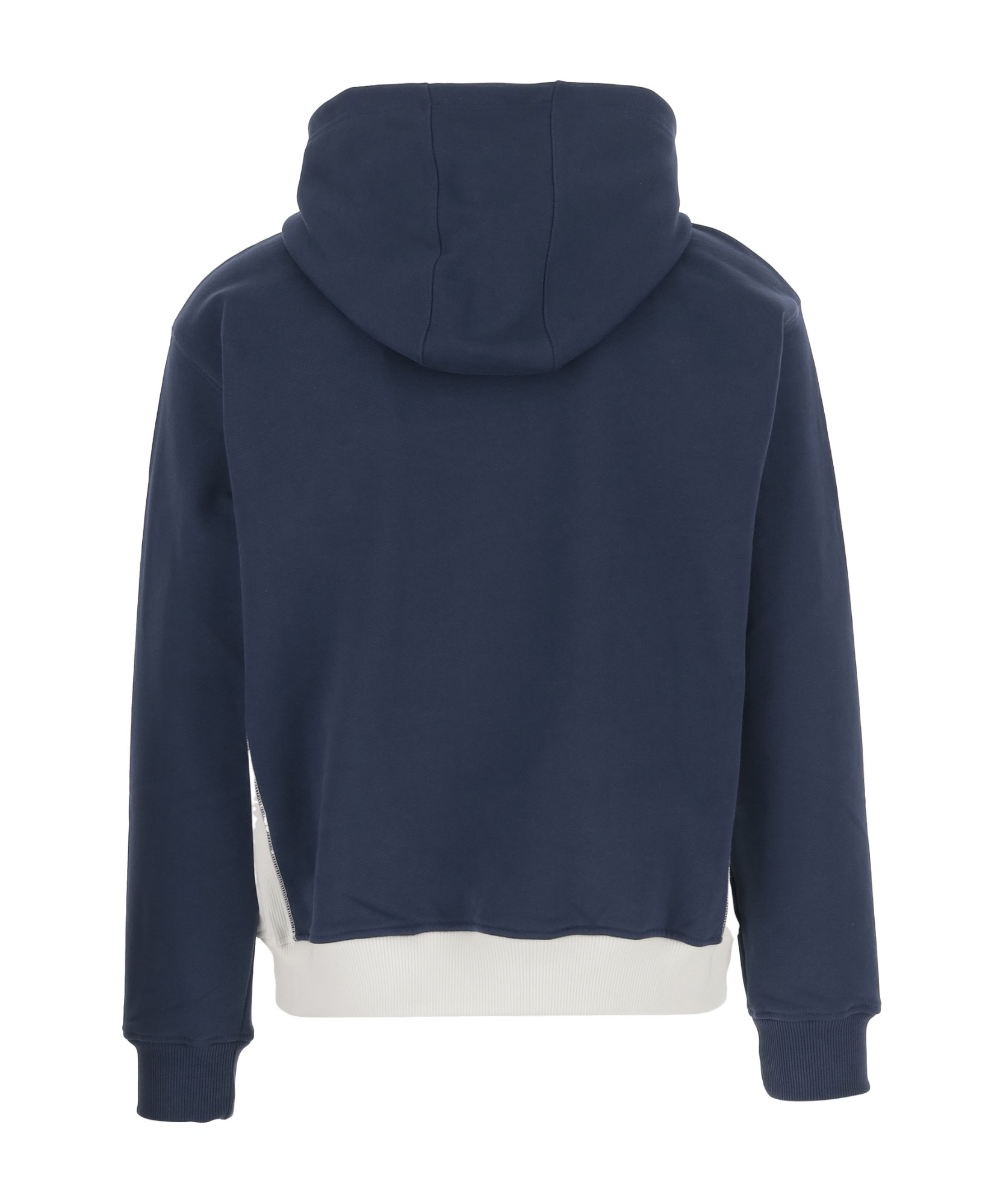 Shop Casablanca Colour-block Hoodie In White