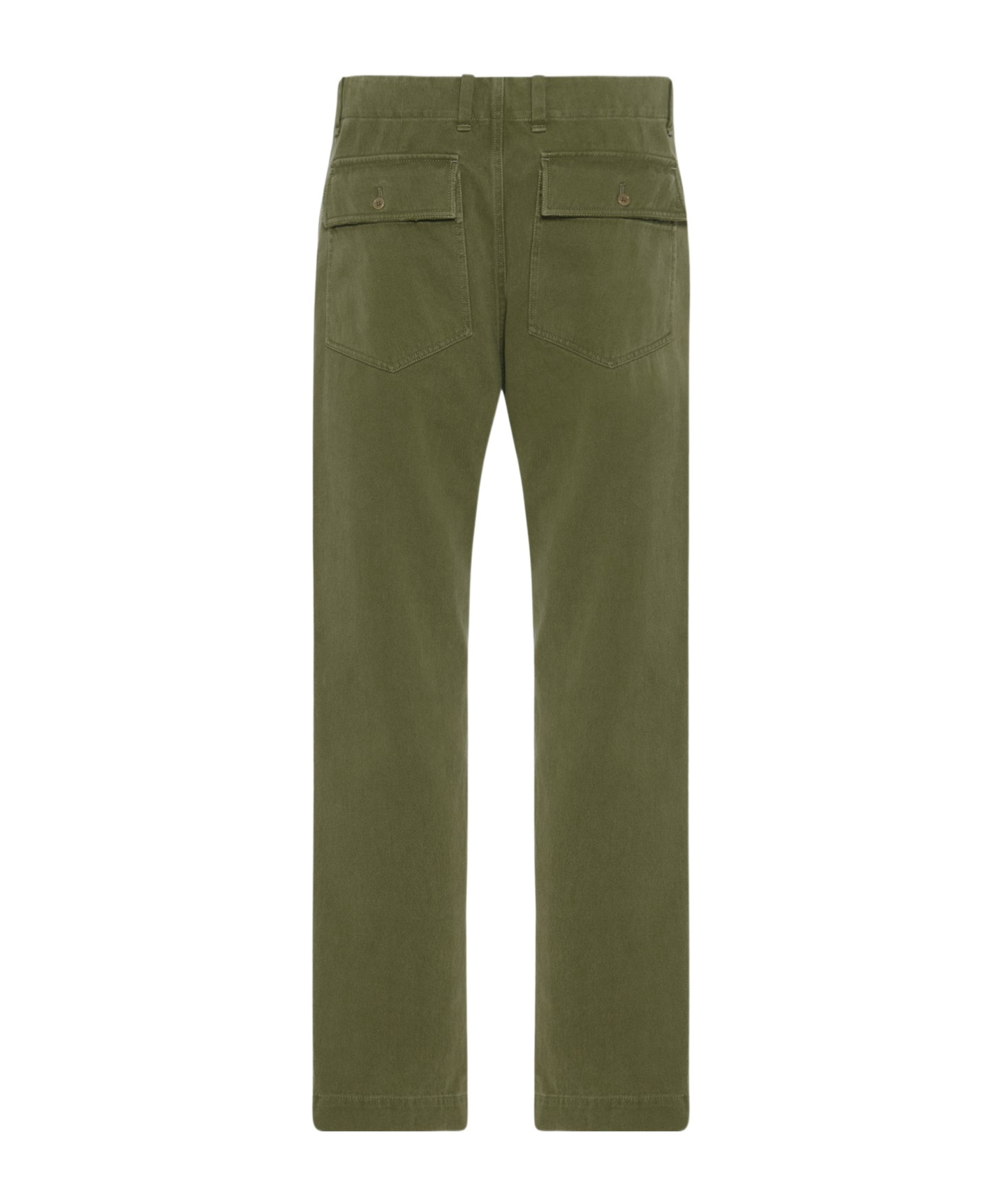 The Row Belt Loops Slacks In Green