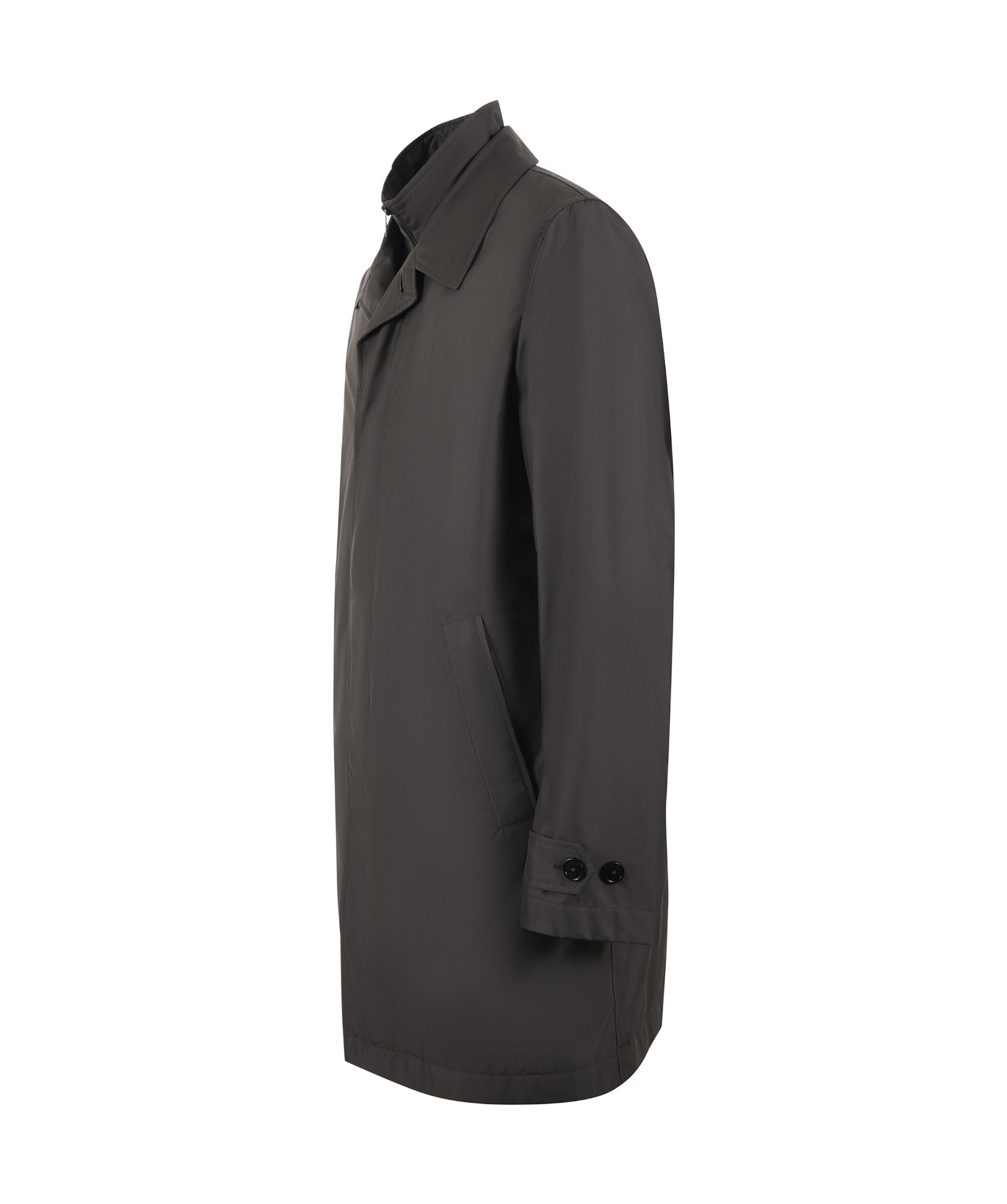Fay Long-sleeved Casual Jacket In Black