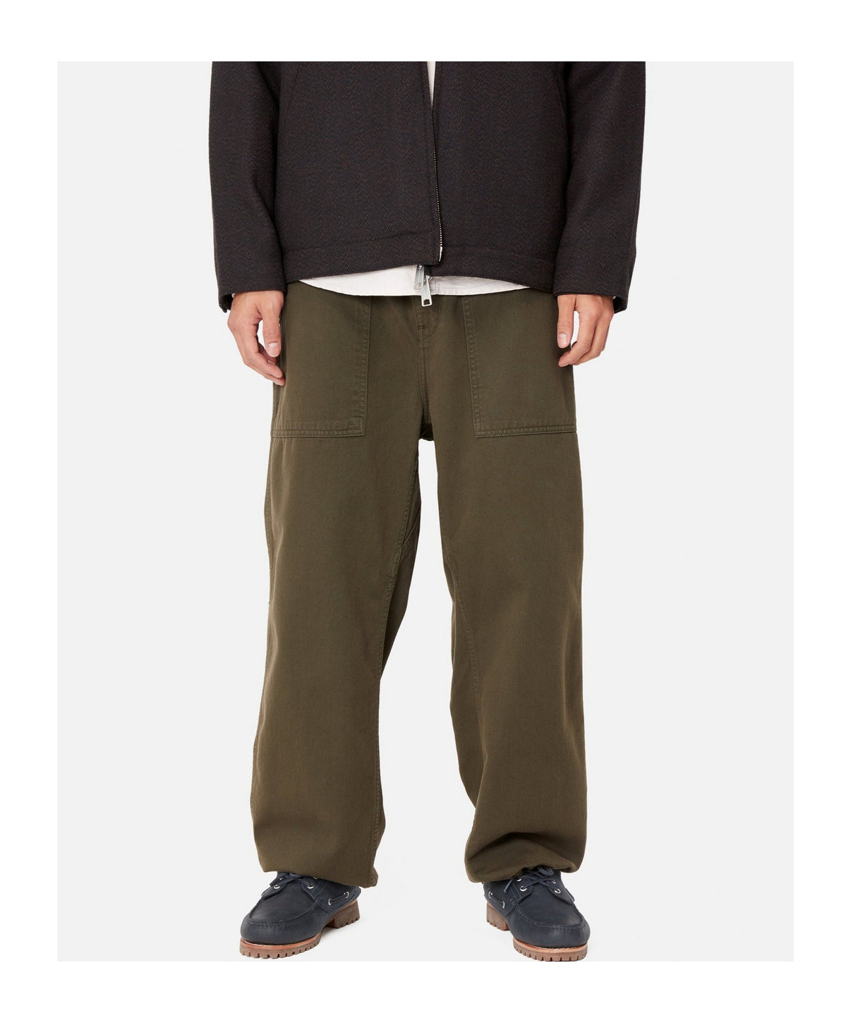 Carhartt Wip Hayworth Pants In Brown
