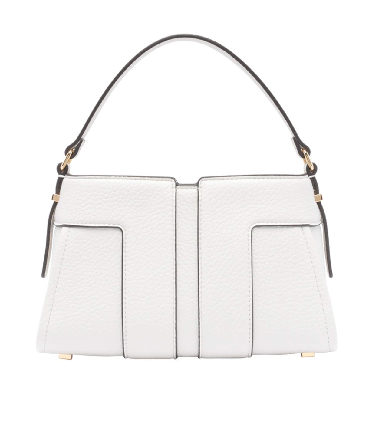 Shop Elisabetta Franchi Faux-leather Shoulder Bag In White