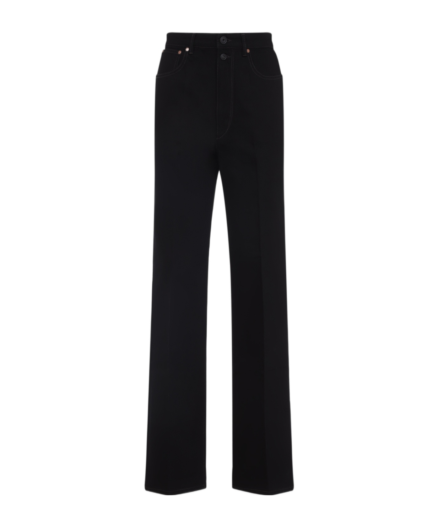 Lemaire Belt Loops Slacks In Black