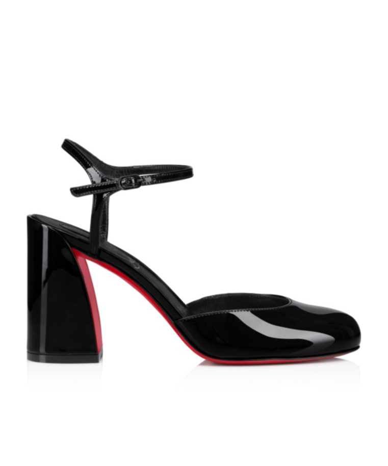Shop Christian Louboutin Jane Pump Round Toe Pumps In Black