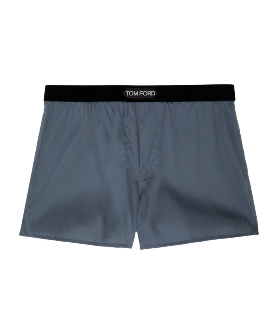 Tom Ford Gray Patch Boxers In Gray