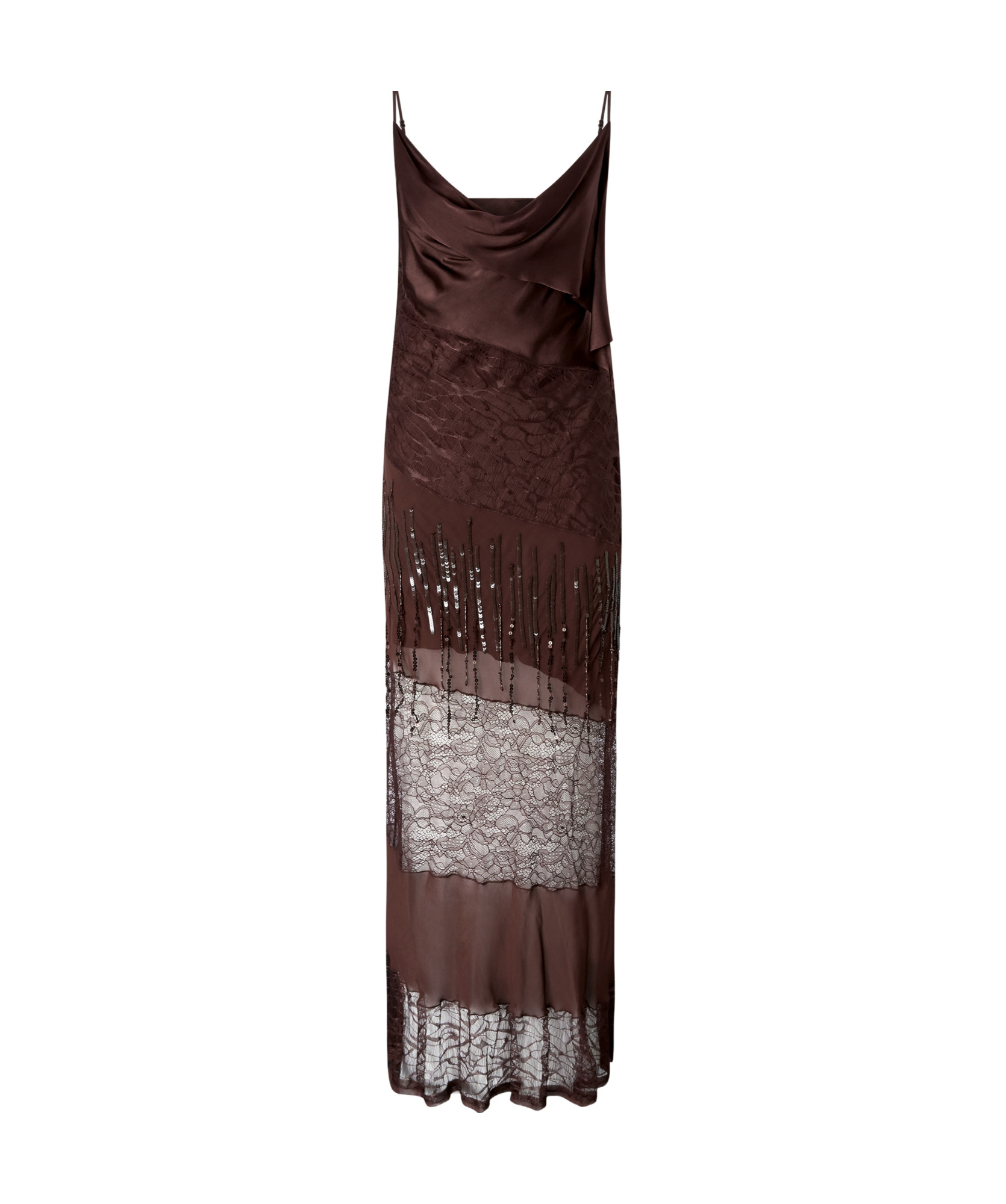 Pinko Sequin-embellished Maxi Dress In Red