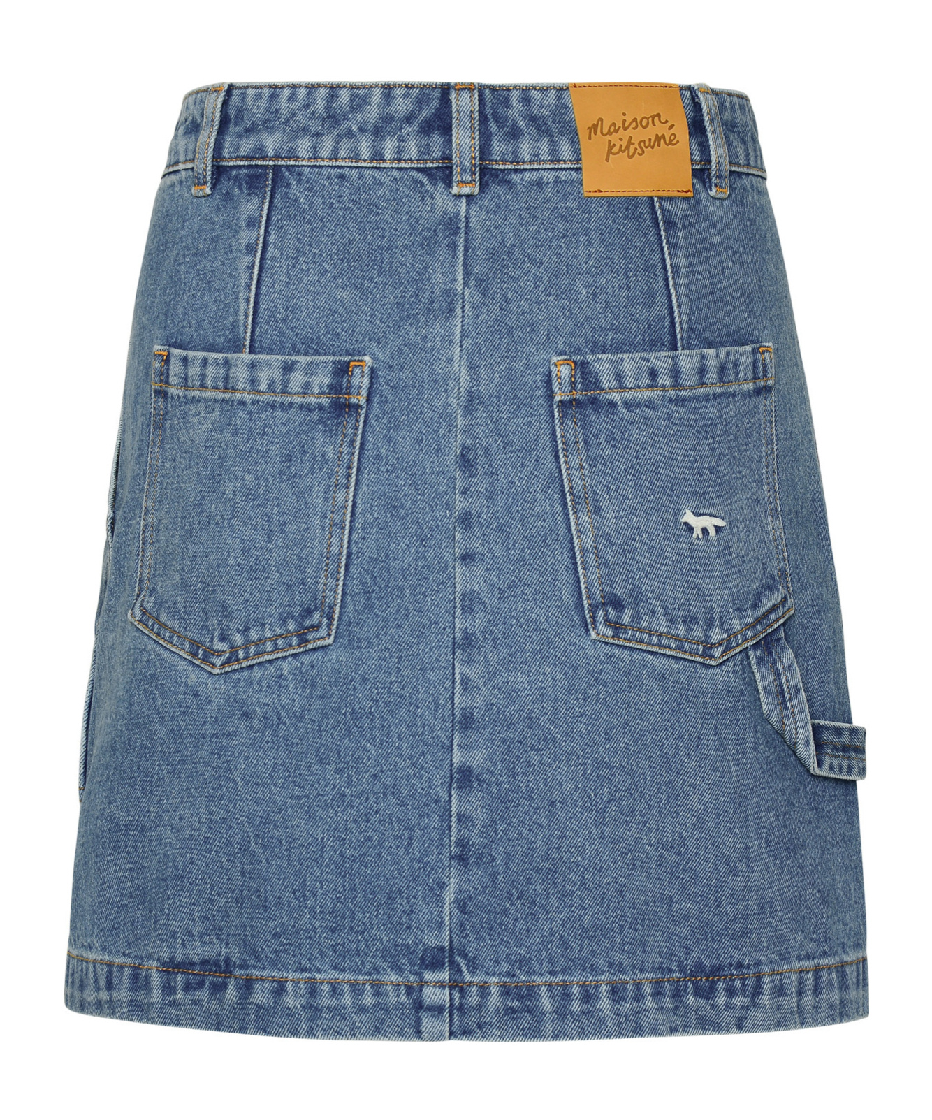 MAISON KITSUNÉ MINI DENIM SKIRT
