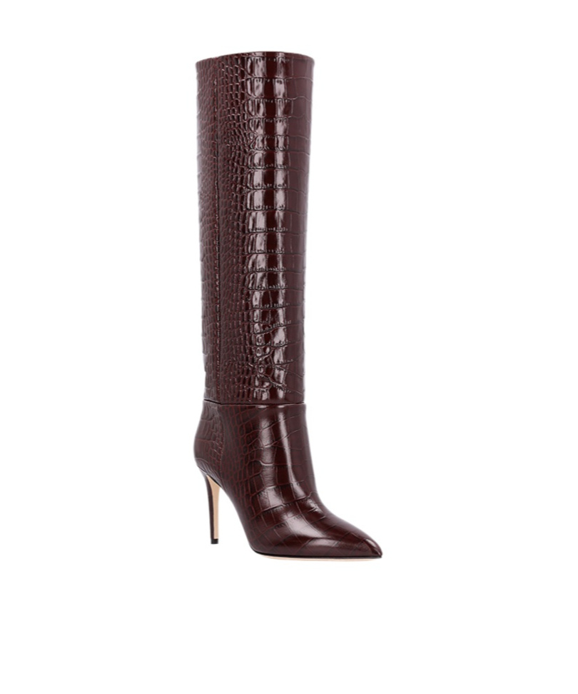 Shop Paris Texas Pointed Boots In Black