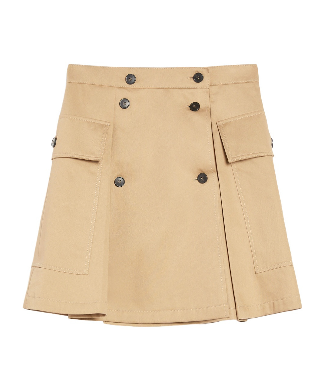 Weekend Max Mara Women's Zebio Skirt Beige | Size 44 | 2515101021600001 In Nude