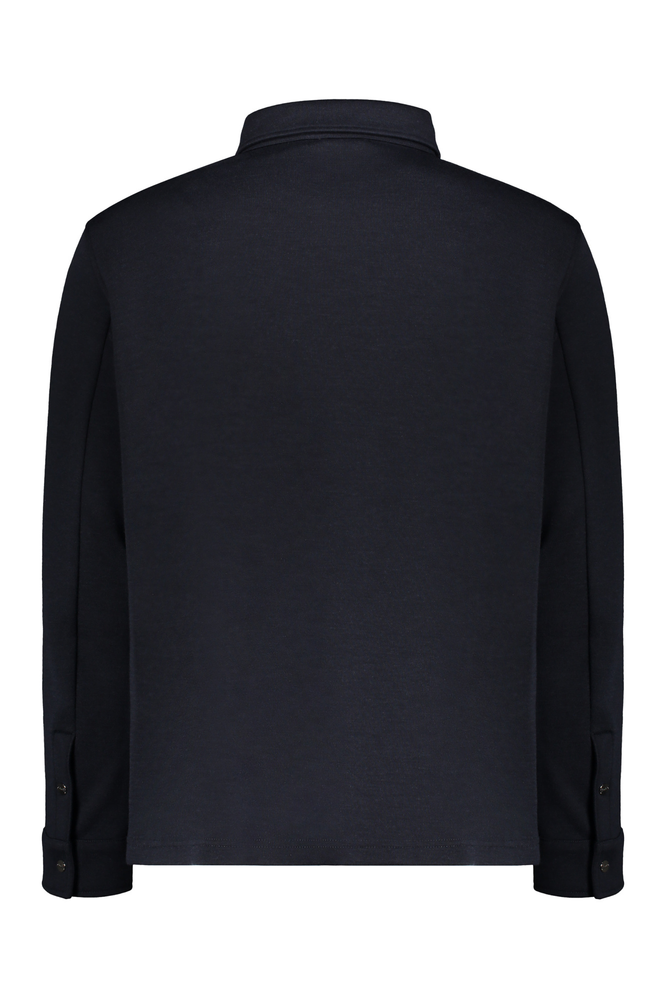 Herno Long-sleeved Casual Jacket In Black