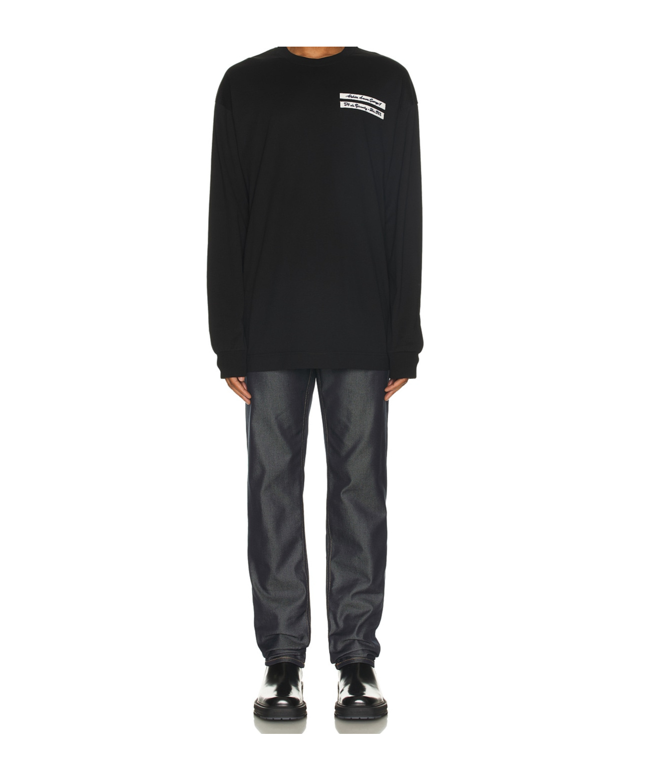 Givenchy Long-sleeved Sweater In Black