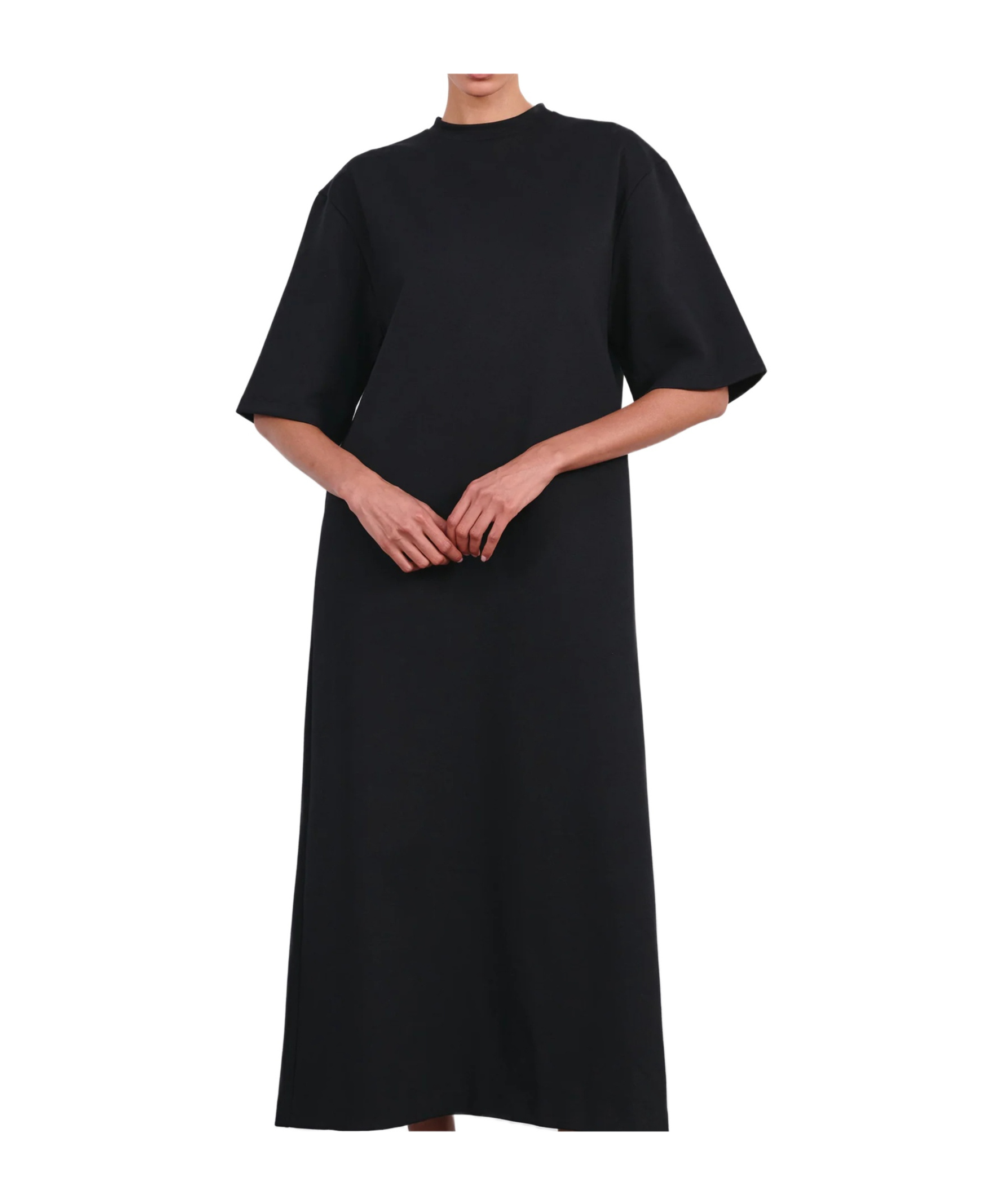 Wardrobe.nyc Ruched Jersey Maxi Dress