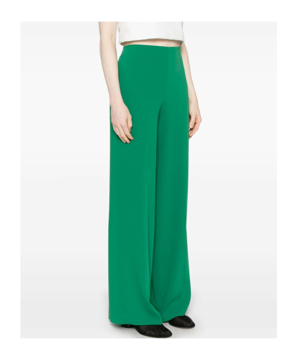 P.a.r.o.s.h Parosh Straight-leg Trousers With High Waist And Polished Draping