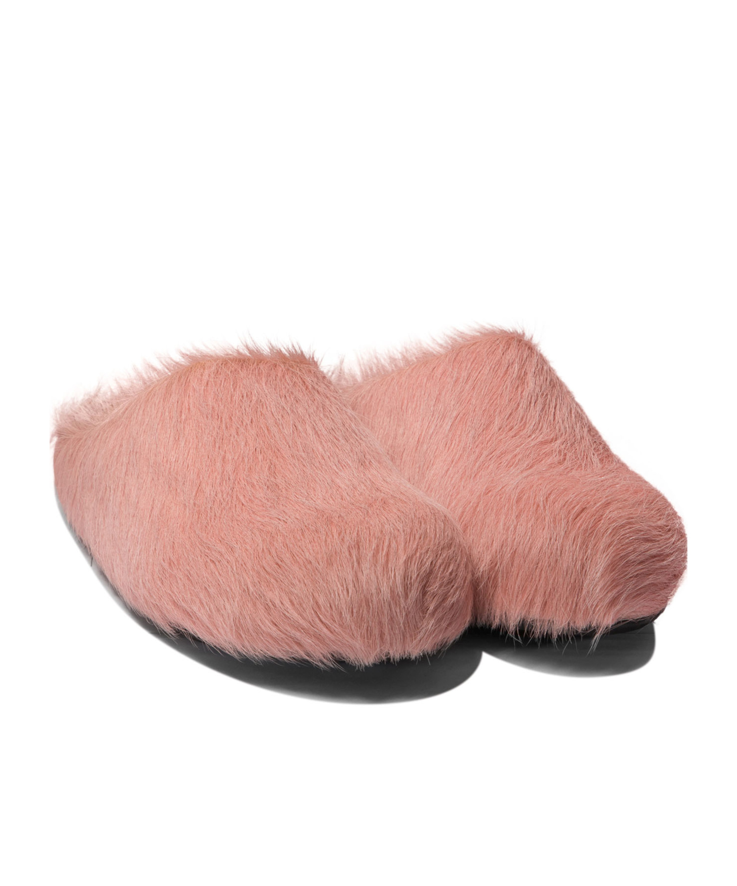 Marni Ssense Exclusive Pink Fussbett Sabot Loafers In Pink