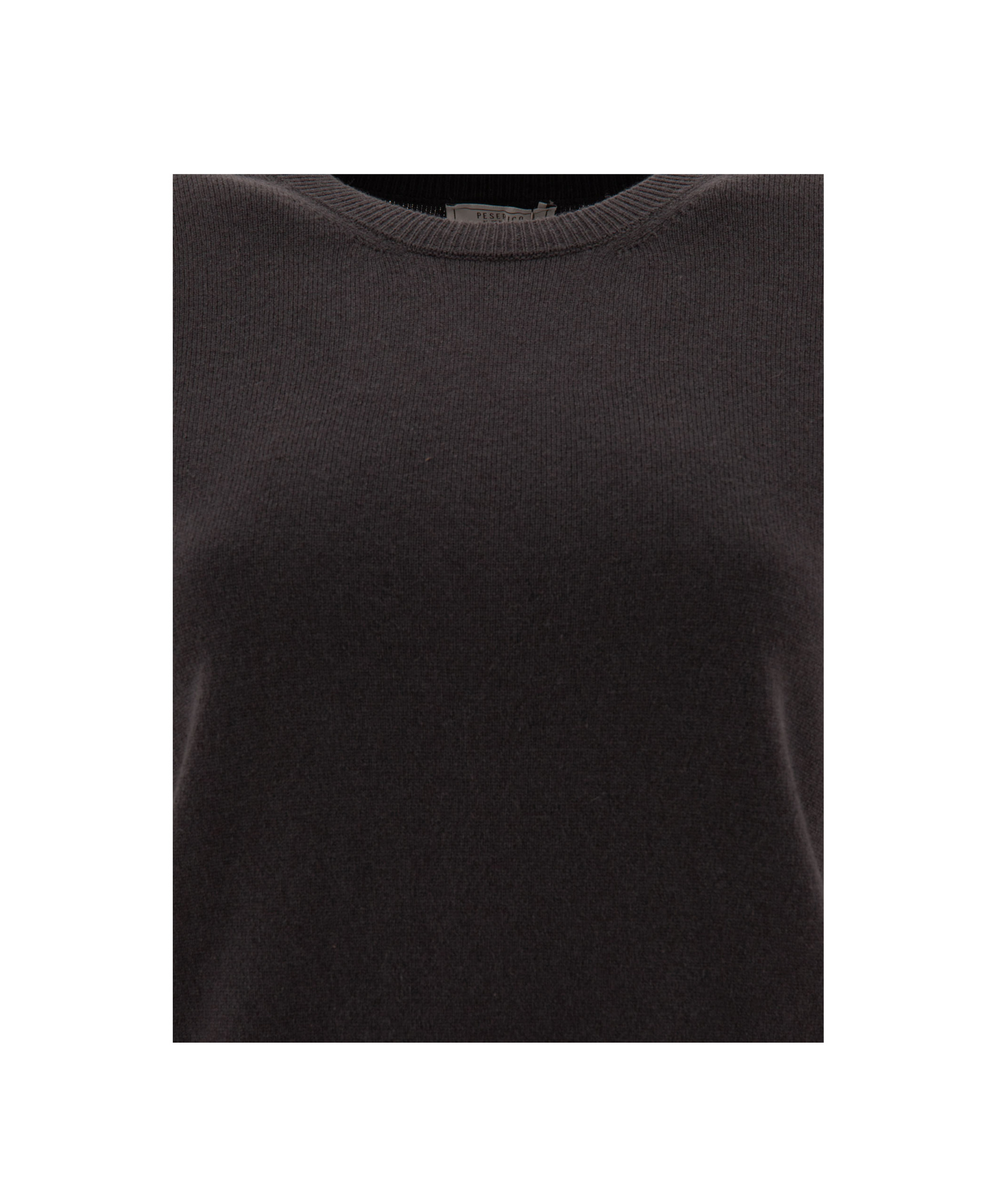 Peserico Sweater With Punto Luce Knitwear In Black