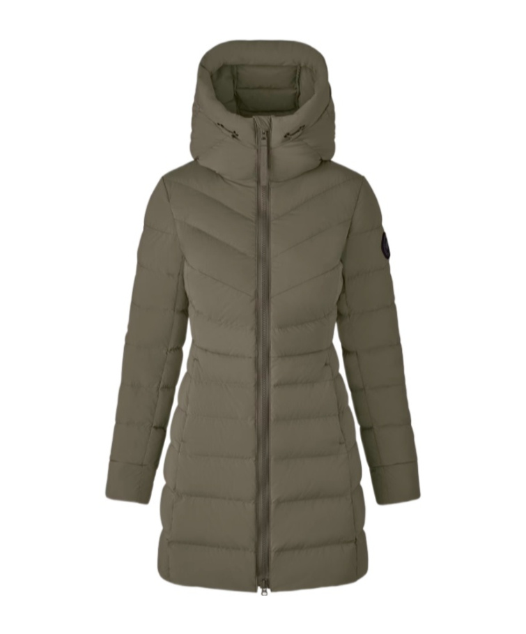 Canada Goose Long-sleeved Down Jacket In Green