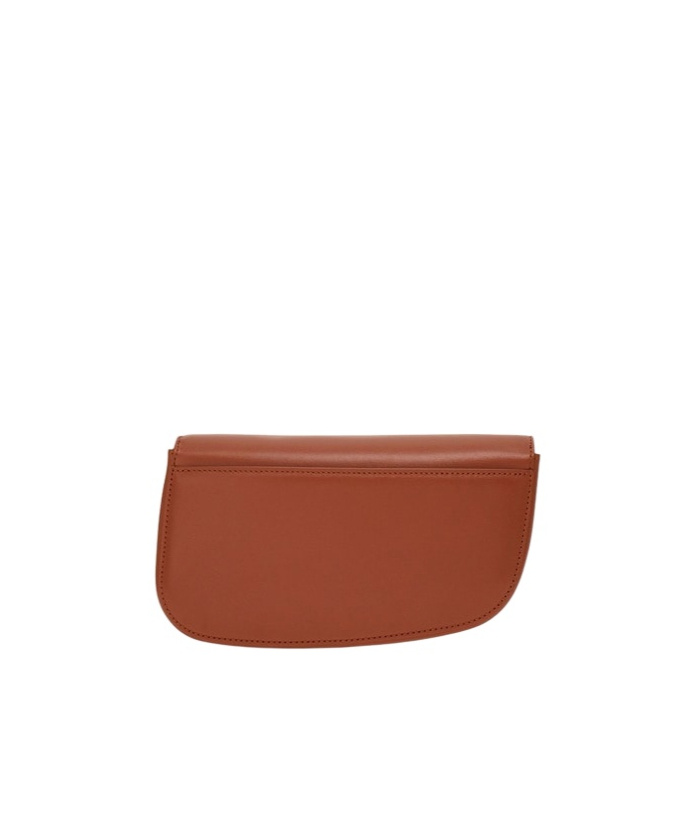 Shop Ferragamo Xs Fiamma Shoulder Bag In New Cognac