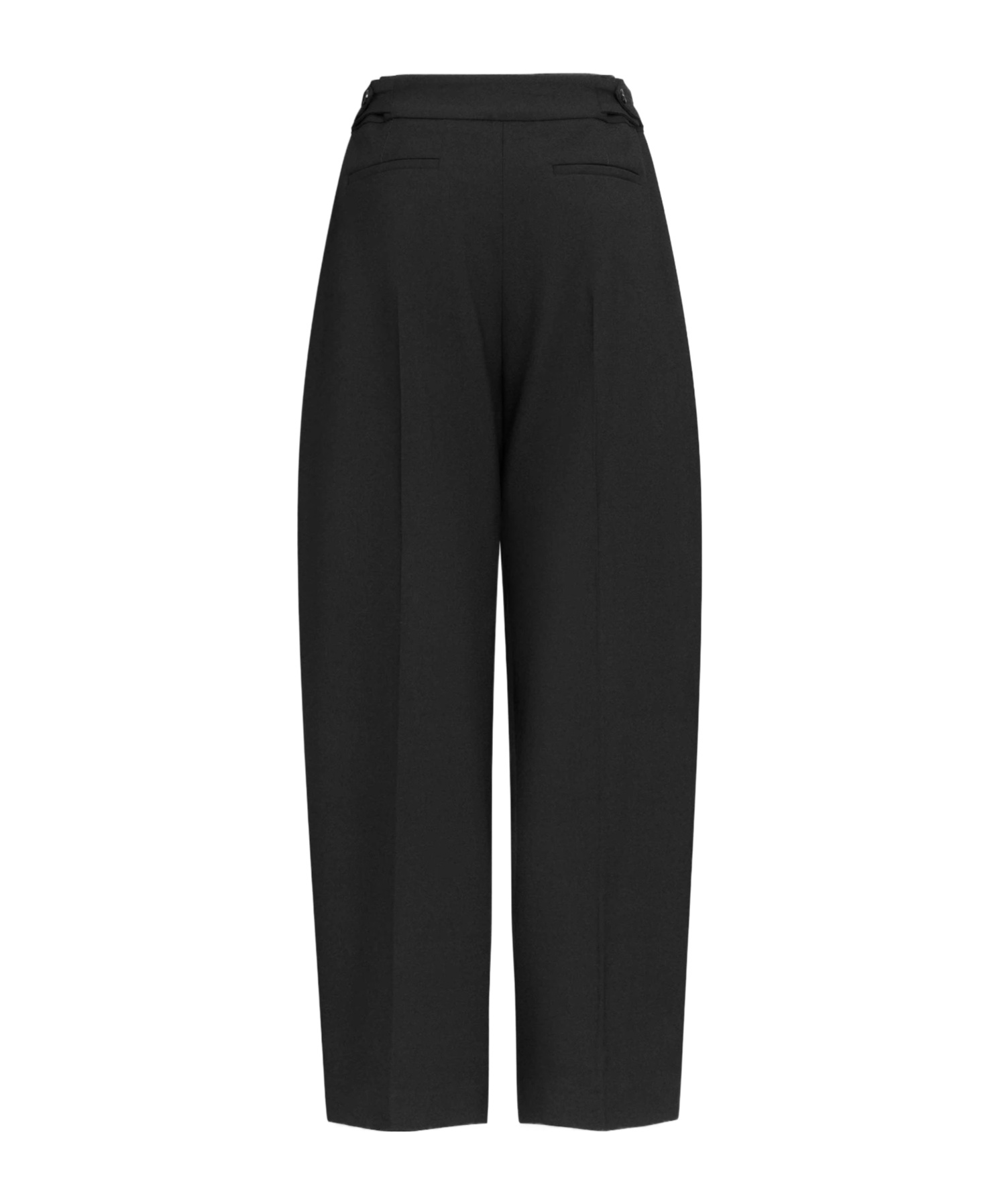 Alaïa Wool Gabardine Tailored Pants In Black