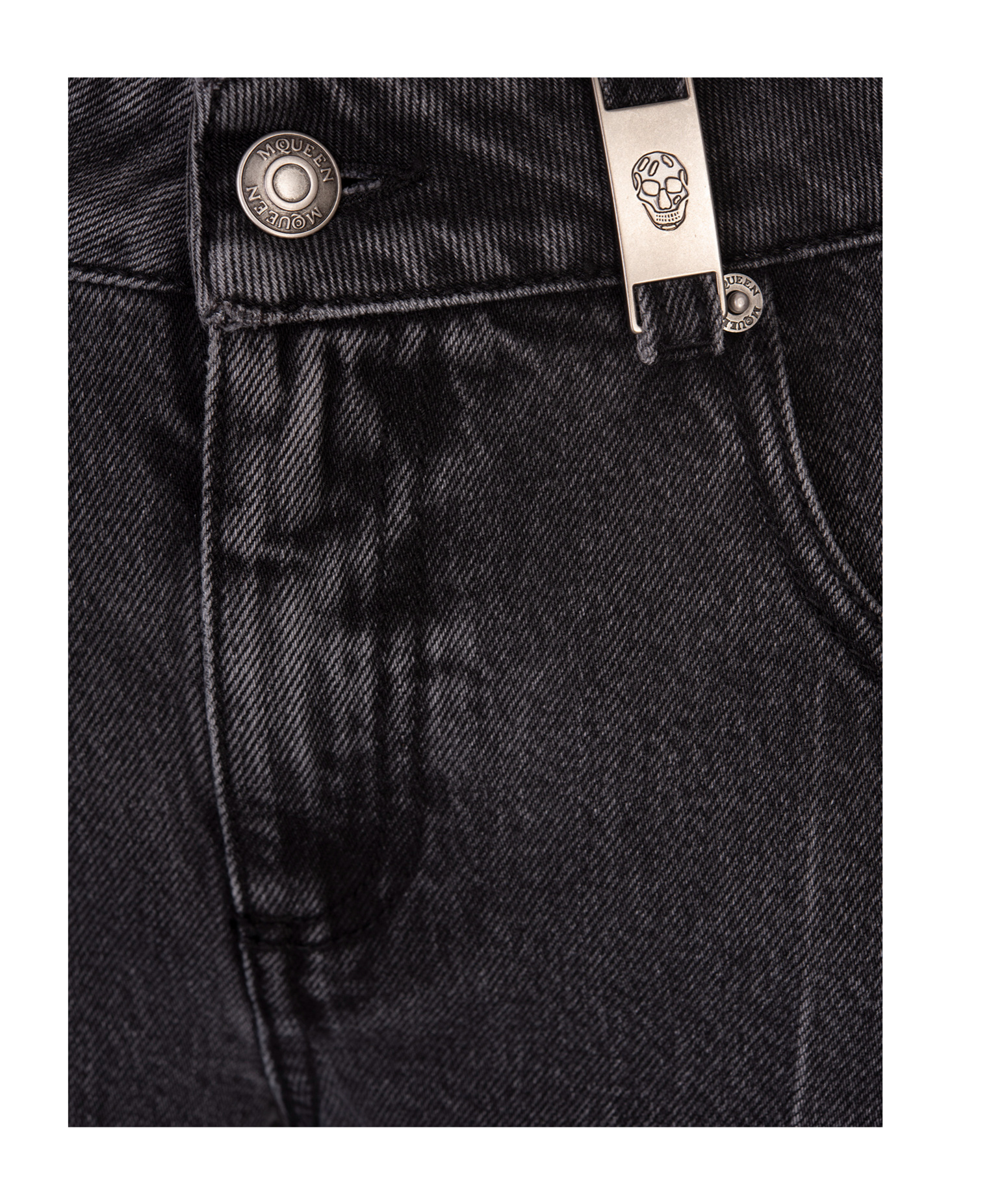 Alexander Mcqueen Flared Jeans In Black