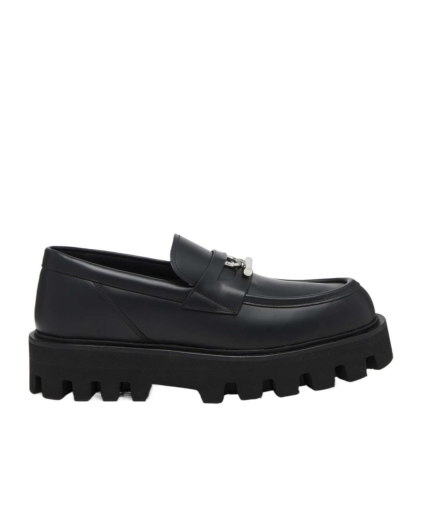 Alexander Mcqueen T-bar Parachute Loafers In Black