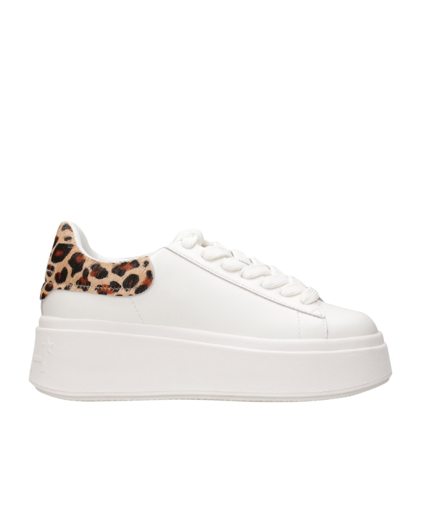 Ash Round-toe Sneakers In White
