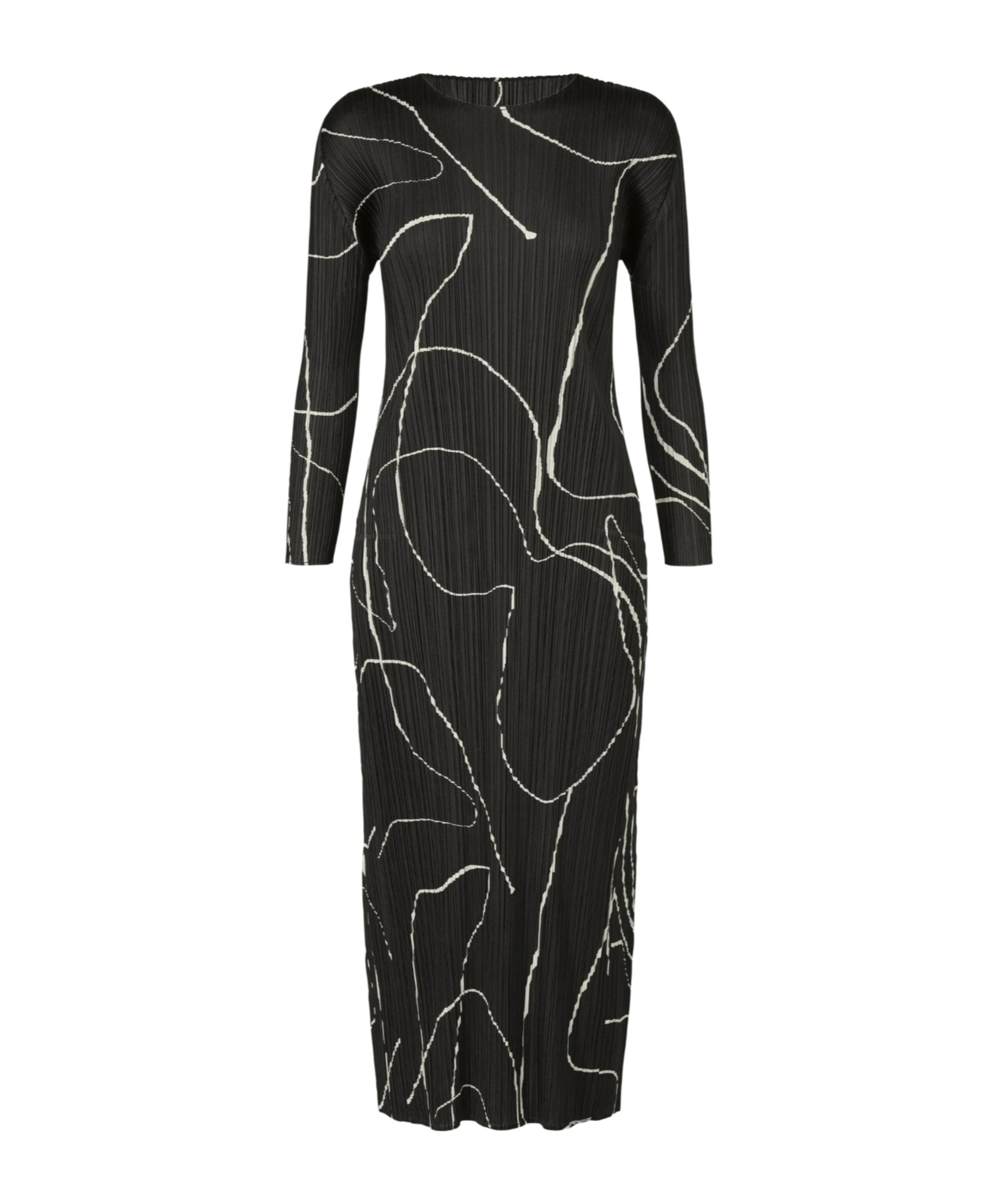Issey Miyake Pause  Dress In Black