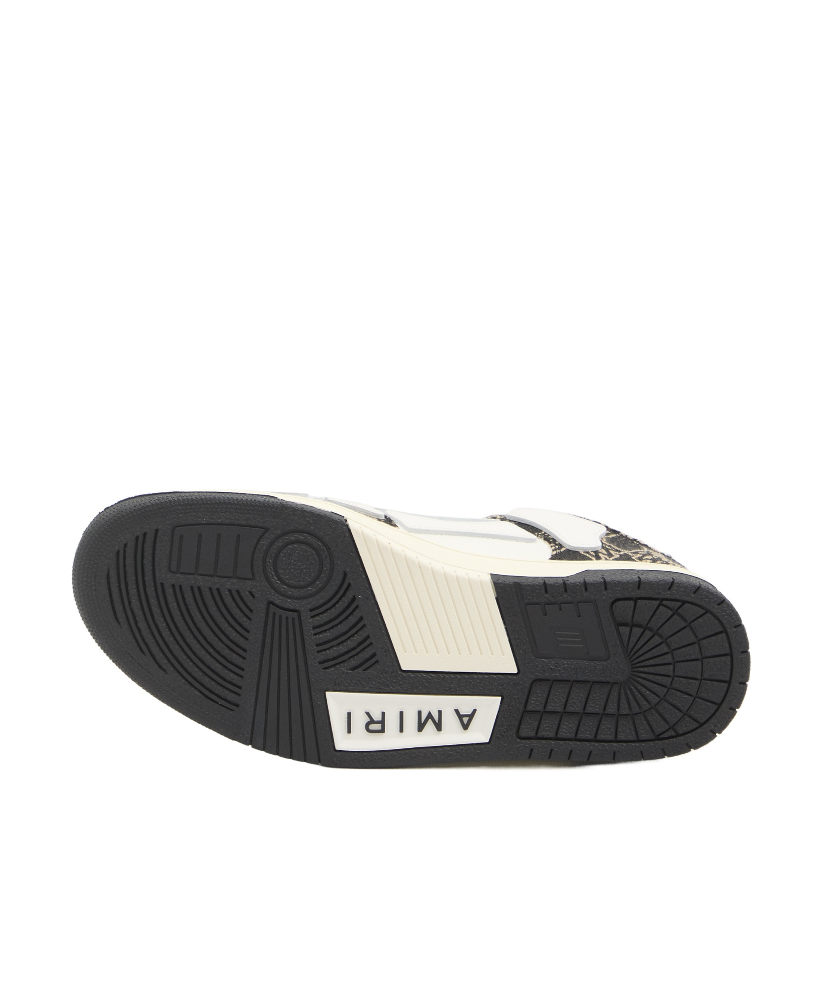 Amiri Skel-top Lace-up Sneakers In White